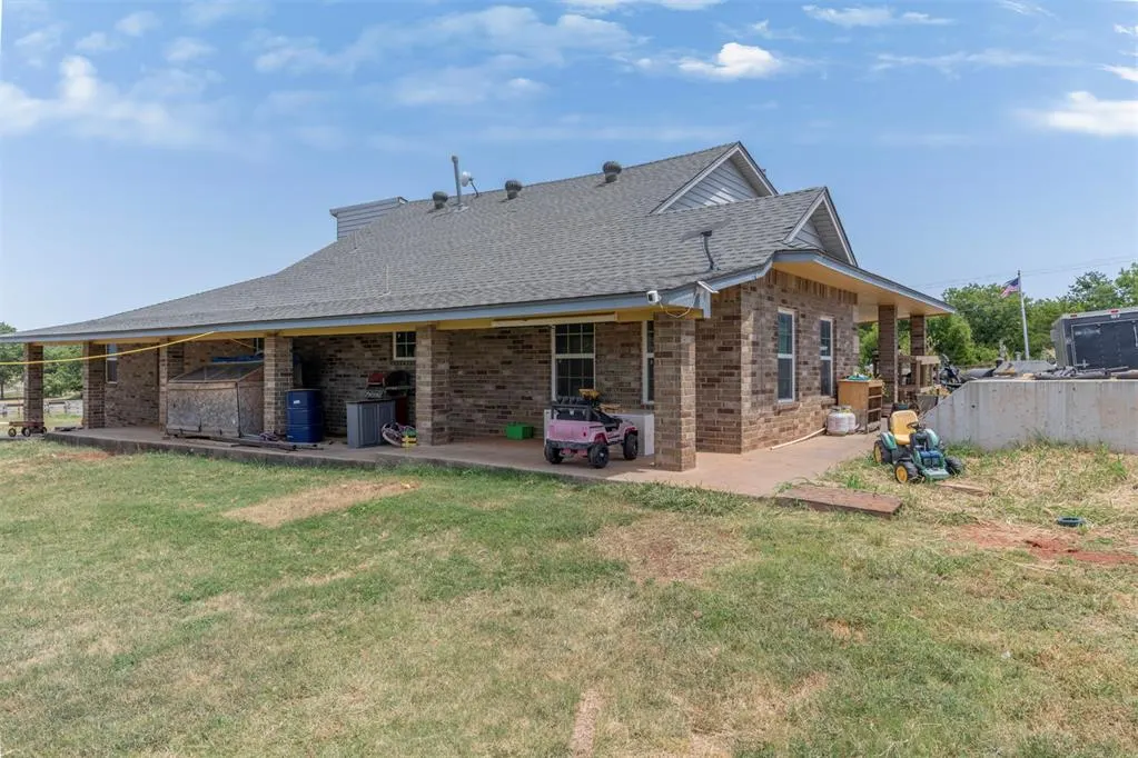 Front exterior — 7435 N Peebly Road, Jones, OK 73049