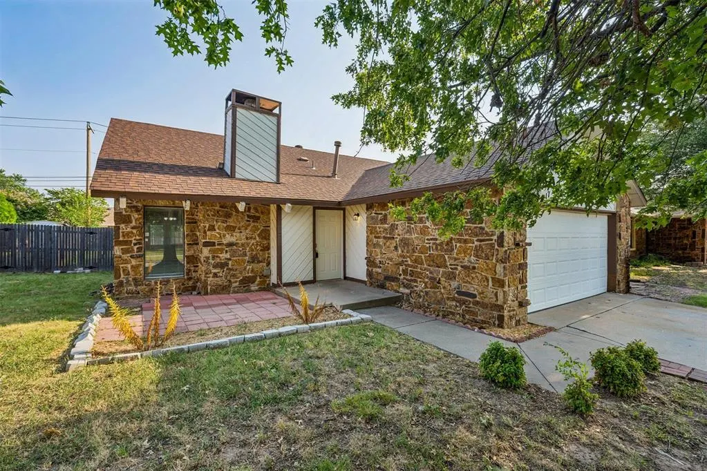 Front exterior — 217 Cypress Drive, Oklahoma City, OK 73170
