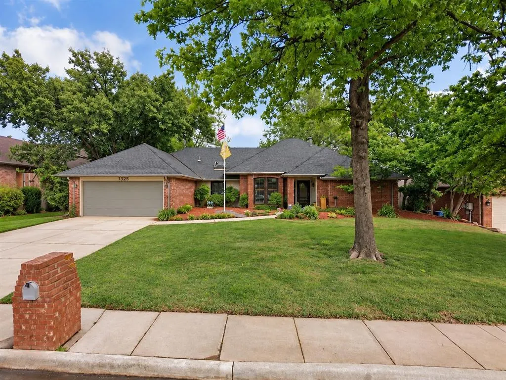 Front exterior — 1325 Harding Avenue, Edmond, OK 73013