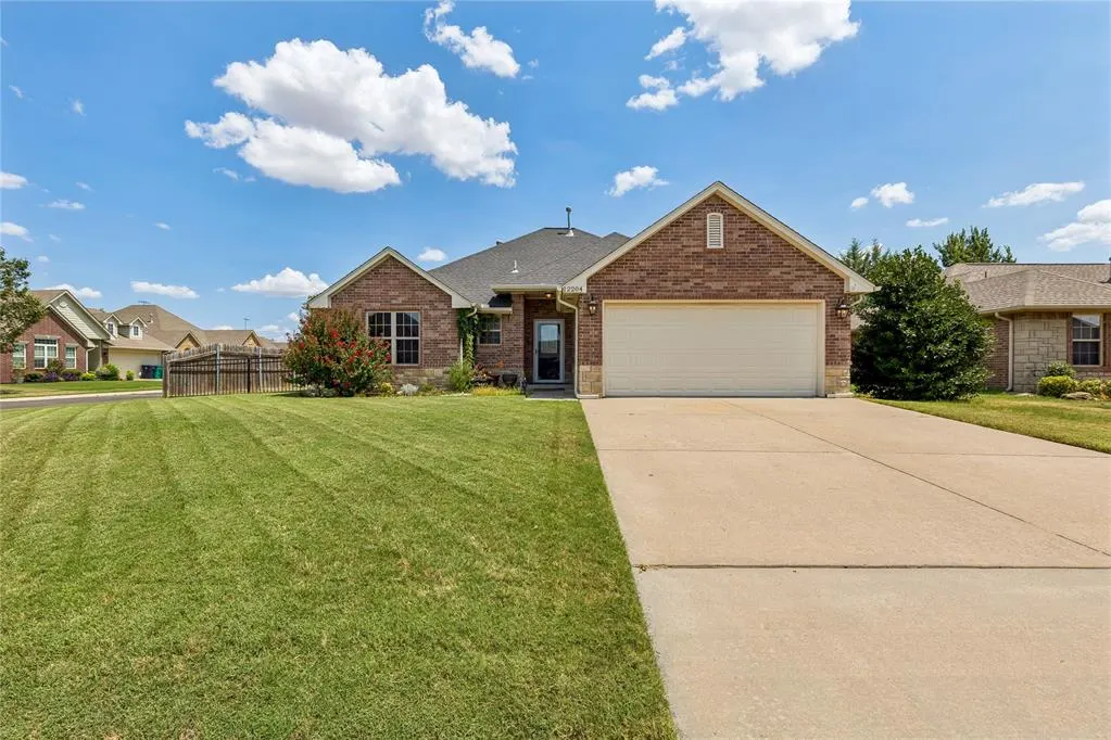 Front exterior — 12204 Heathfield Lane, Oklahoma City, OK 73173