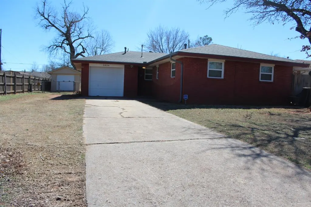 Front exterior — 3036 SE 20th Street, Oklahoma City, OK 73115