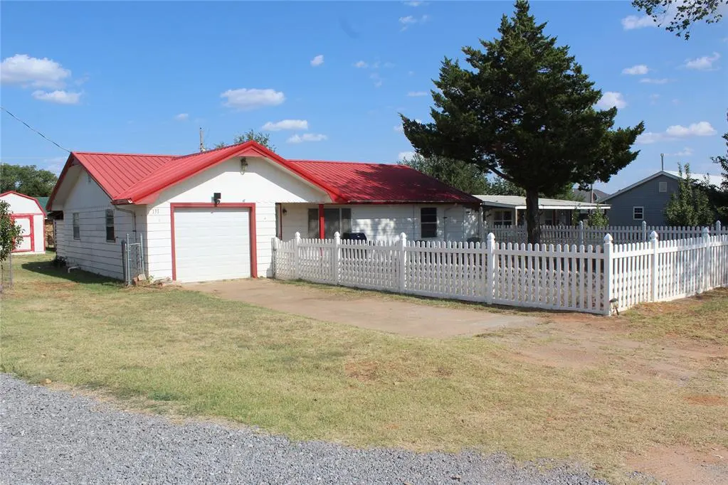 Front exterior — 131 Wood Street, Fort Cobb, OK 73038