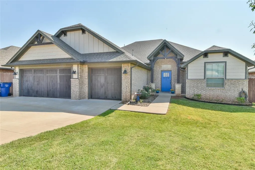 Front exterior — 1208 N Wisteria Terrace, Mustang, OK 73064