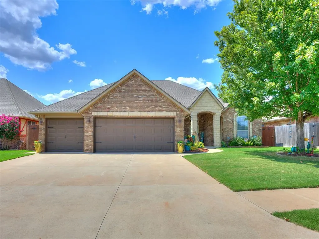 Front exterior — 12405 Heathfield Lane, Oklahoma City, OK 73173