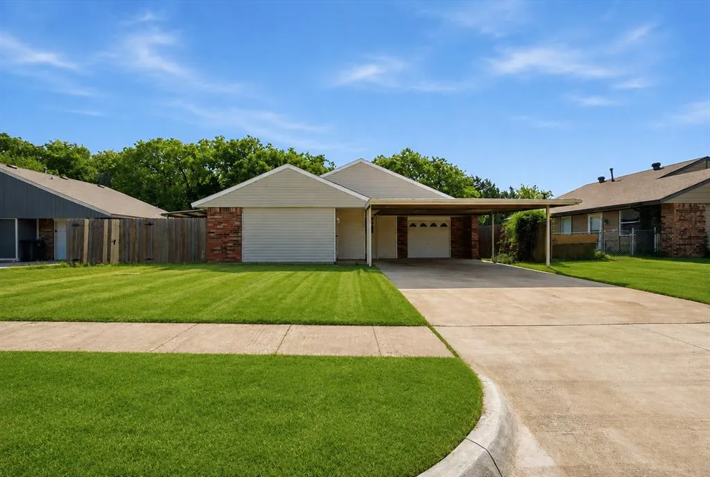 Front exterior — 1500 Autumn Drive, Oklahoma City, OK 73160