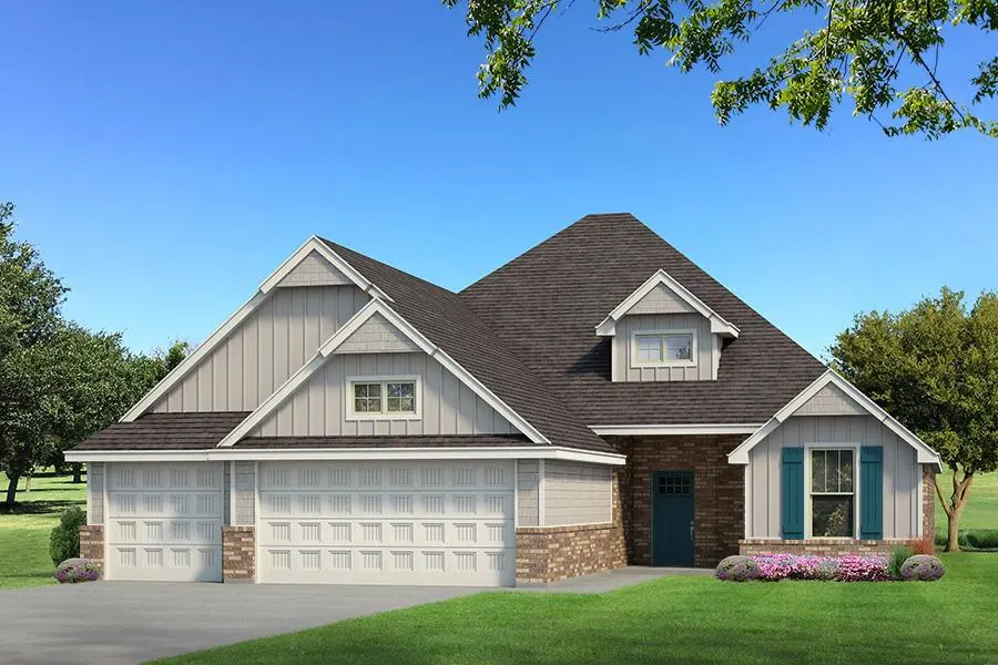 Front exterior — 5624 Rose Prairie Boulevard, Edmond, OK 73034