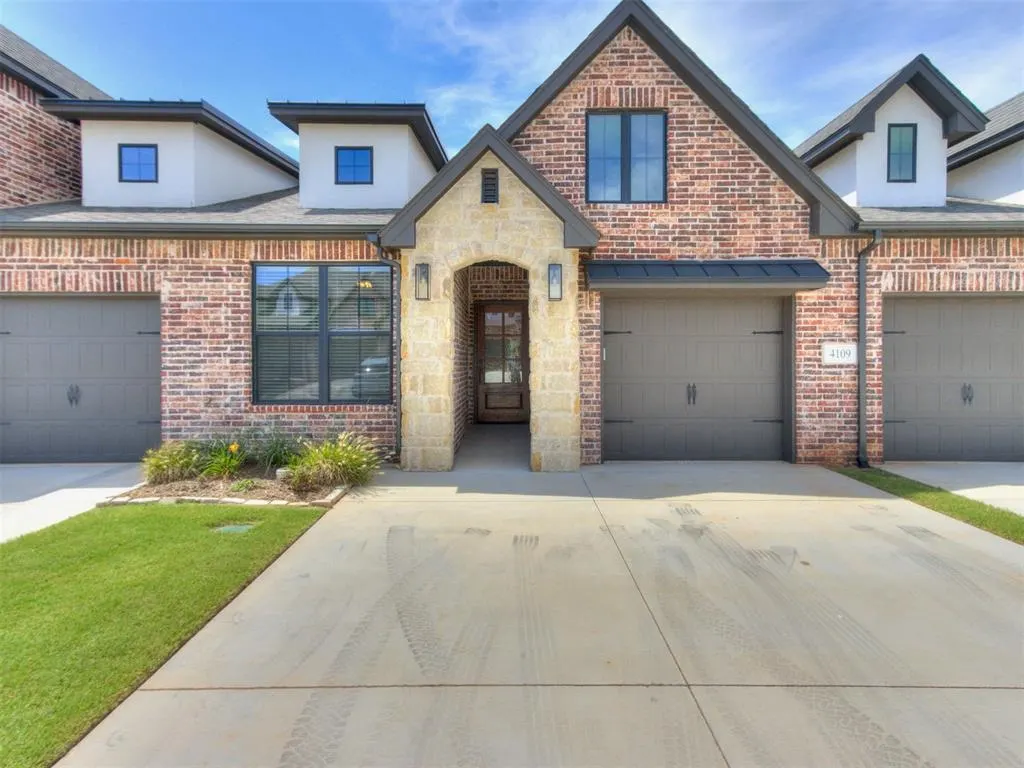 Front exterior — 4109 Abbey Park Creek, Edmond, OK 73025