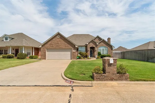 Front exterior — 4309 Angela Drive, Oklahoma City, OK 73115