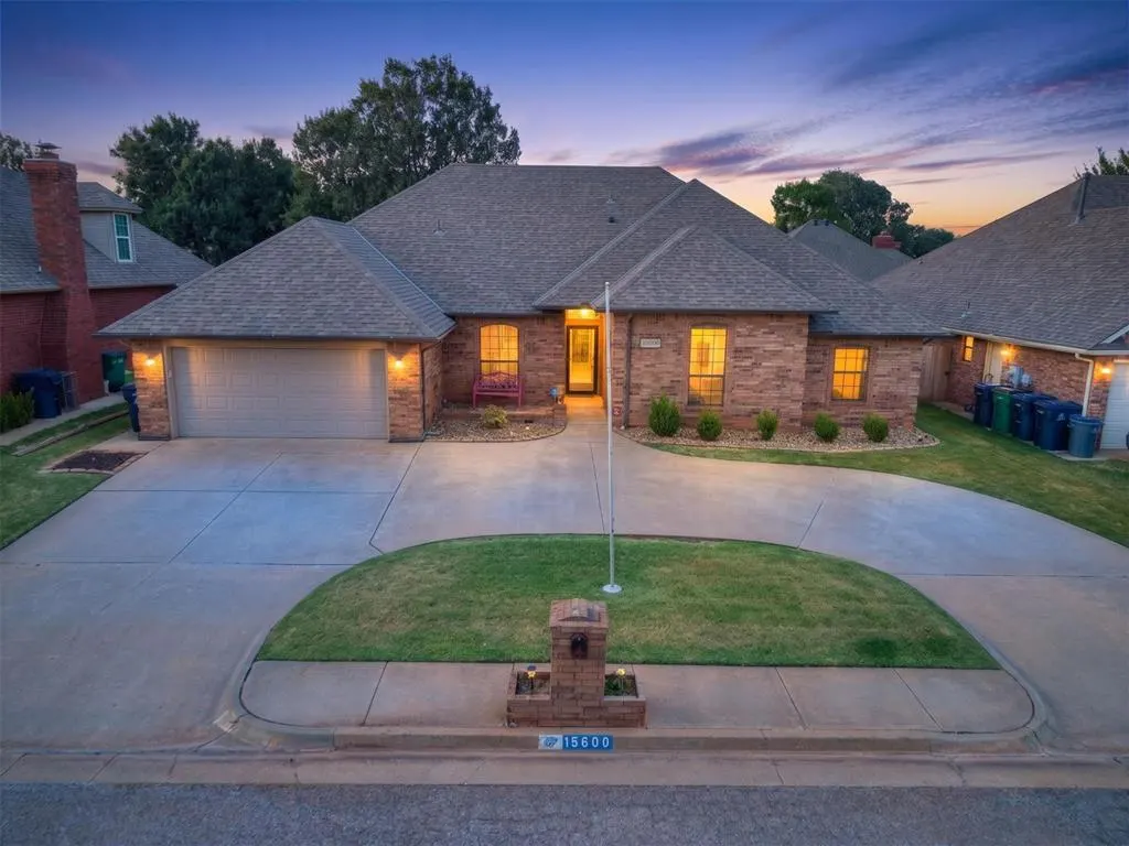 Front exterior — 15600 Allegheny Drive, Edmond, OK 73013