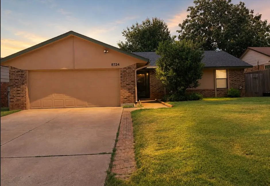 Front exterior — 8724 Tracy Drive, Oklahoma City, OK 73132