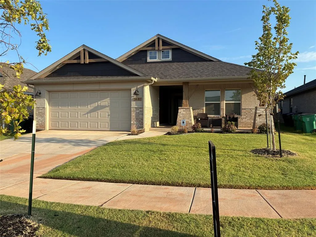 Front exterior — 3821 NW 175th Street, Edmond, OK 73012