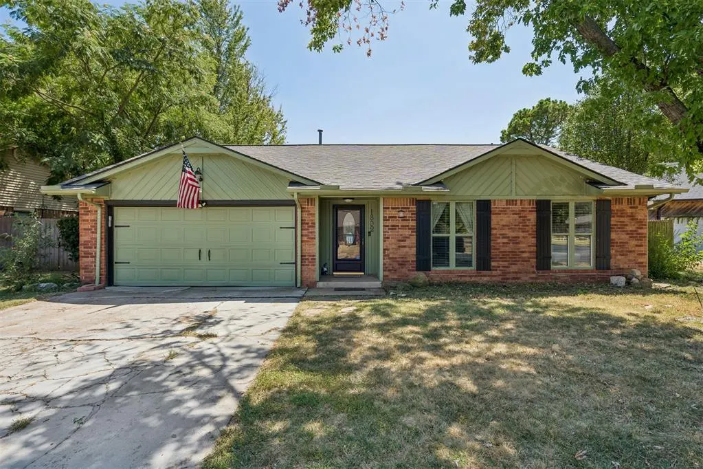 Front exterior — 1802 Barb Drive, Norman, OK 73071