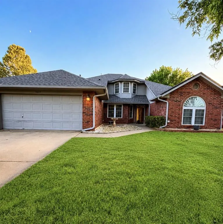 Front exterior — 1017 Blue Ridge Drive, Edmond, OK 73003