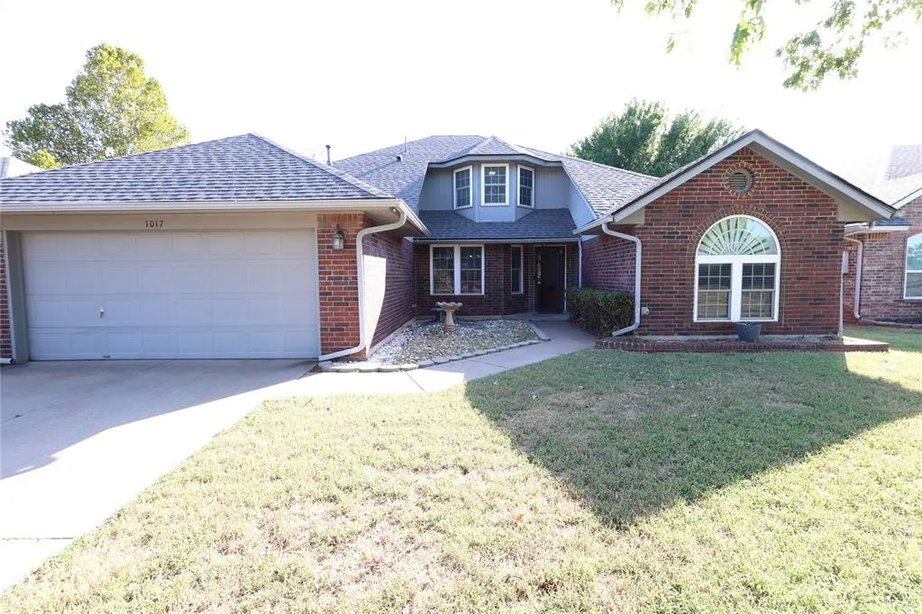 Front exterior — 1017 Blue Ridge Drive, Edmond, OK 73003