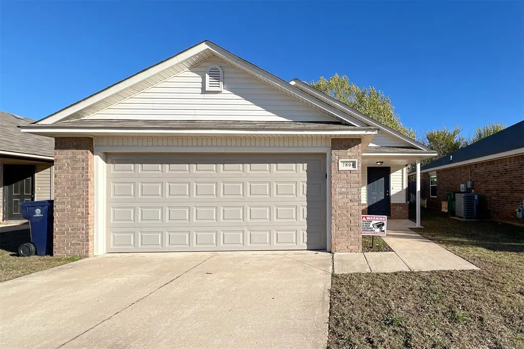 Front exterior — 7804 Bennie Terrace, Oklahoma City, OK 73135