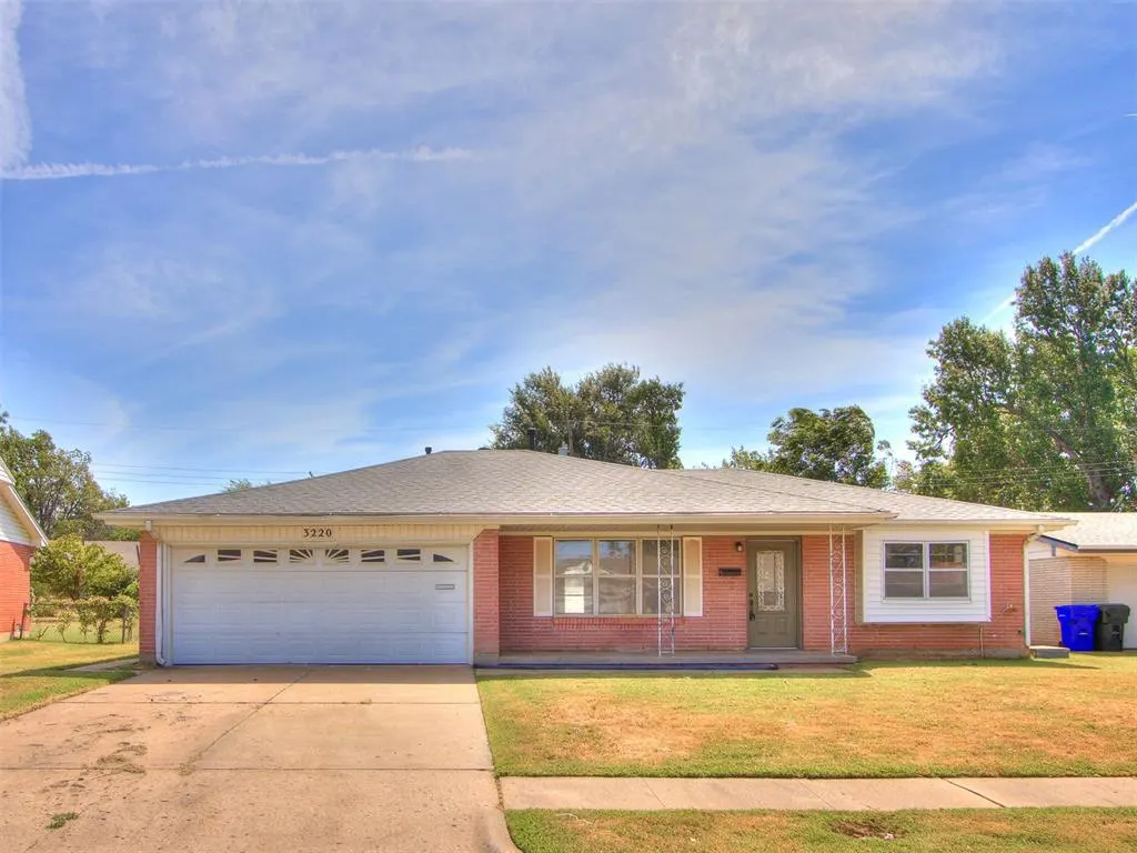 Front exterior — 3220 Hilltop Road, Midwest City, OK 73110