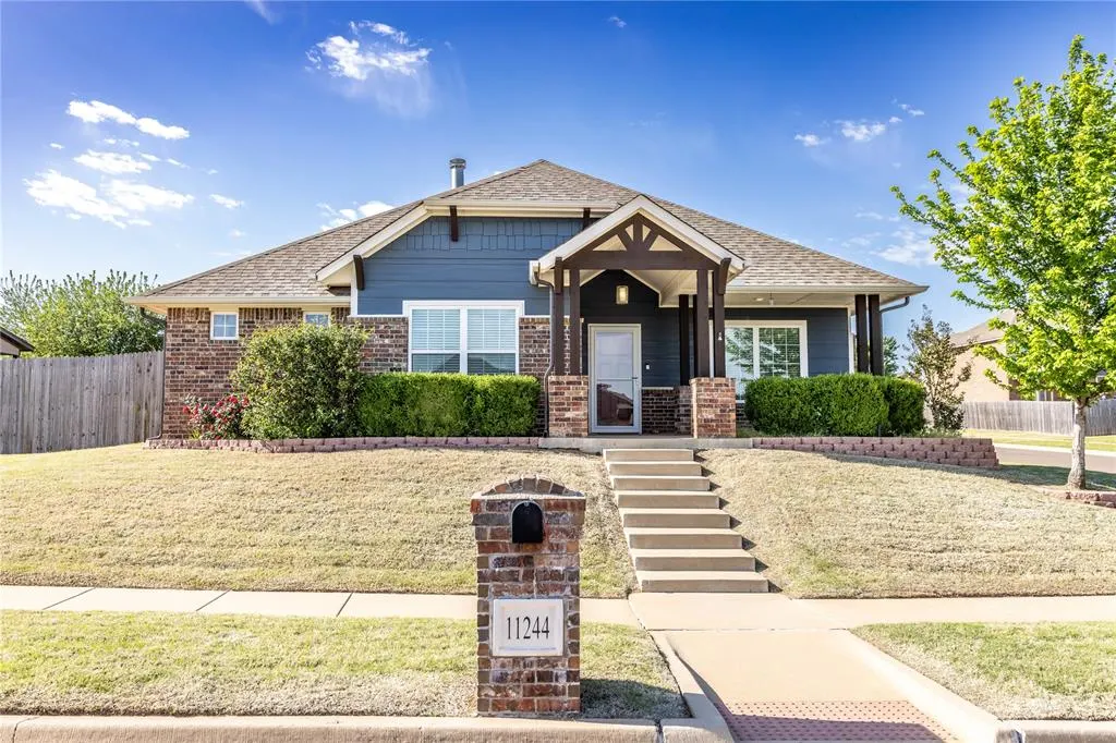 Front exterior — 11244 NW 102nd Street, Yukon, OK 73099