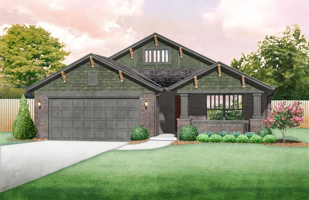 Front exterior — 17545 Glockler Lane, Edmond, OK 73012