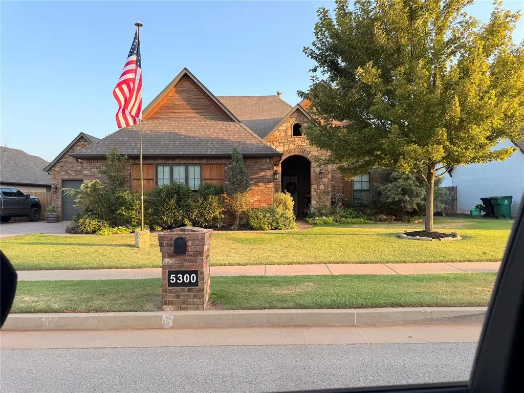 Front exterior — 5300 NW 158th Street, Edmond, OK 73013