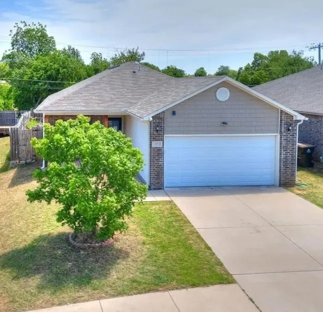 Front exterior — 10012 Wimbledon Court, Oklahoma City, OK 73120