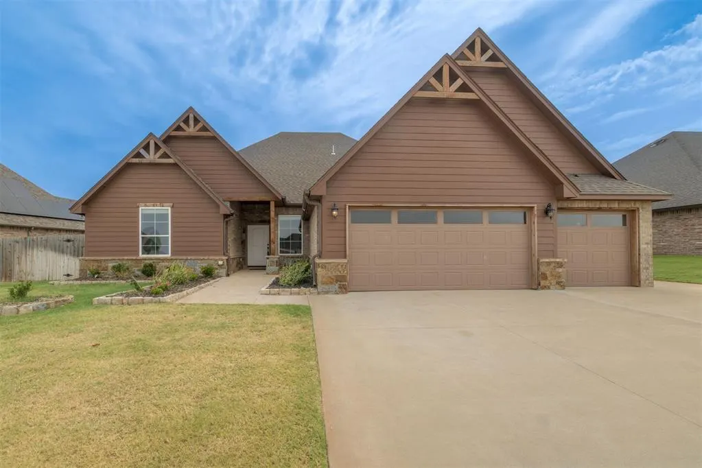 Front exterior — 3904 Wedgewood Creek Drive, Oklahoma City, OK 73179