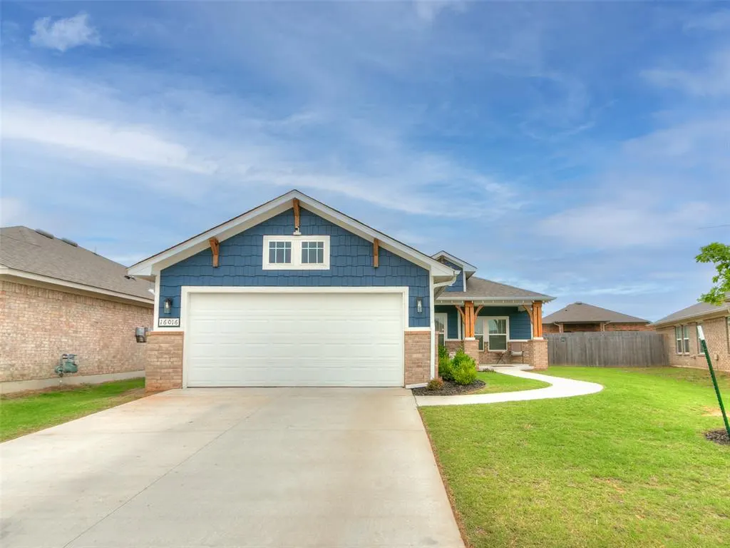 Front exterior — 16016 Quiet Storm Drive, Oklahoma City, OK 73170