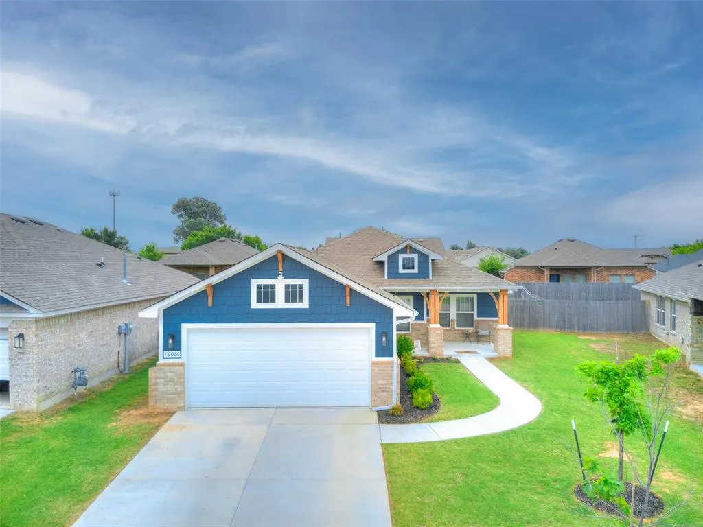Front exterior — 16016 Quiet Storm Drive, Oklahoma City, OK 73170
