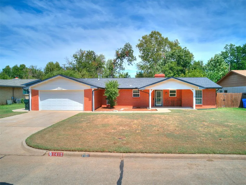 Front exterior — 1415 Aladdin Street, Norman, OK 73072