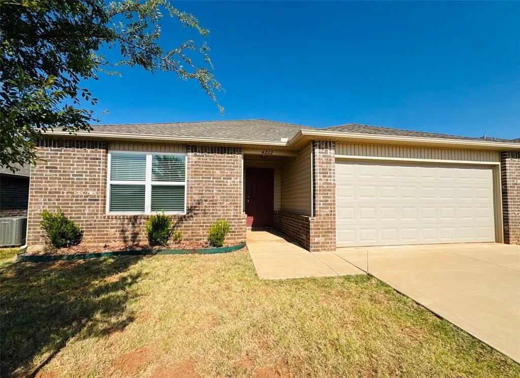 Front exterior — 4212 Umbria Road, Oklahoma City, OK 73179