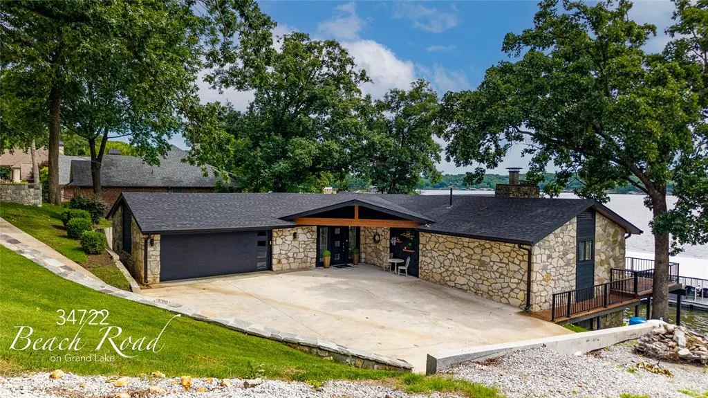 Front exterior — 34722 Beach Road, Afton, OK 74331