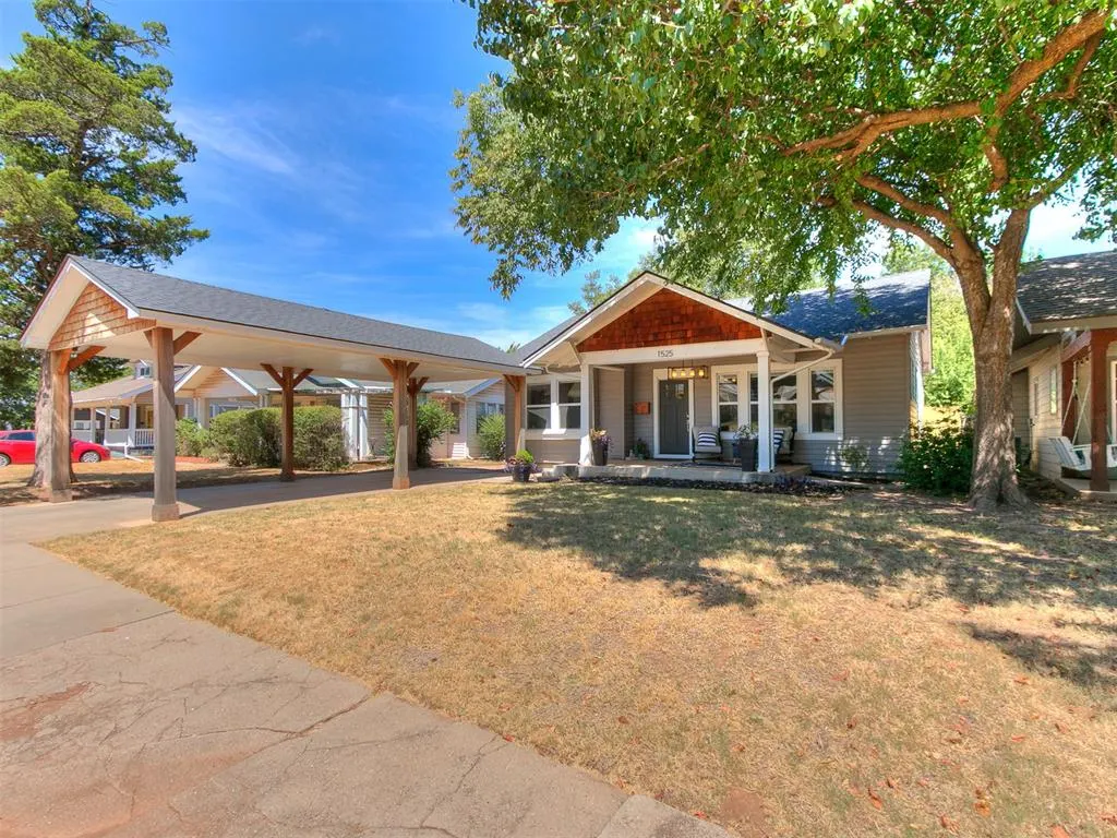 Front exterior — 1525 NW 34th Street, Oklahoma City, OK 73118