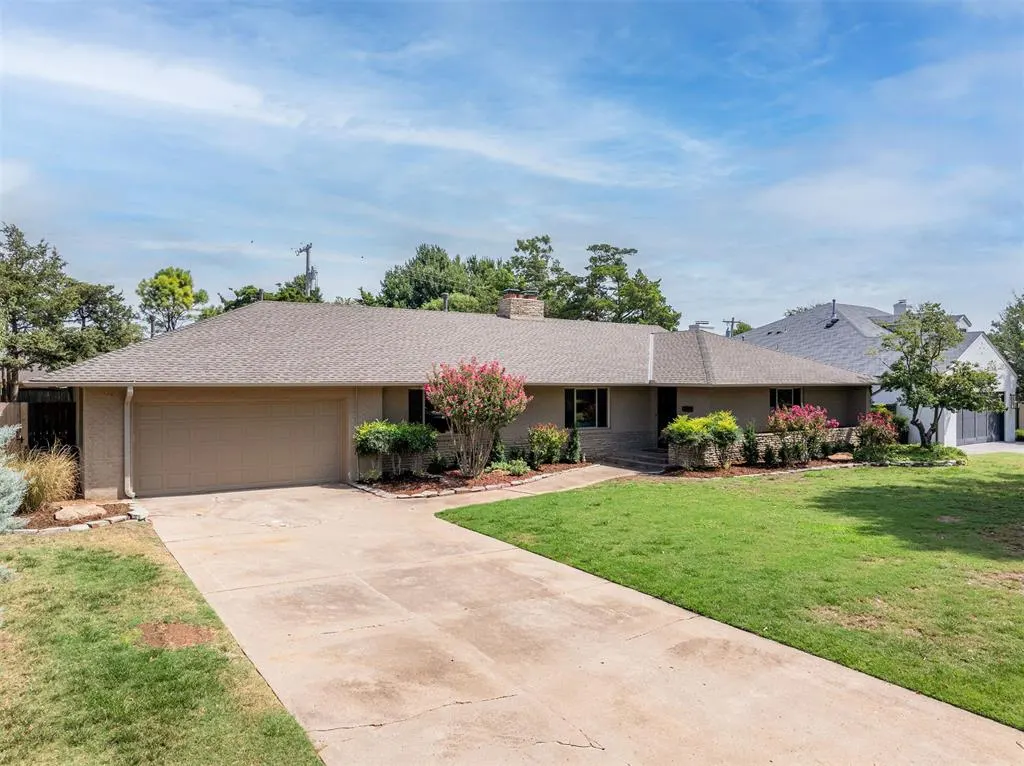 Front exterior — 1807 Dorchester Drive, Nichols Hills, OK 73120
