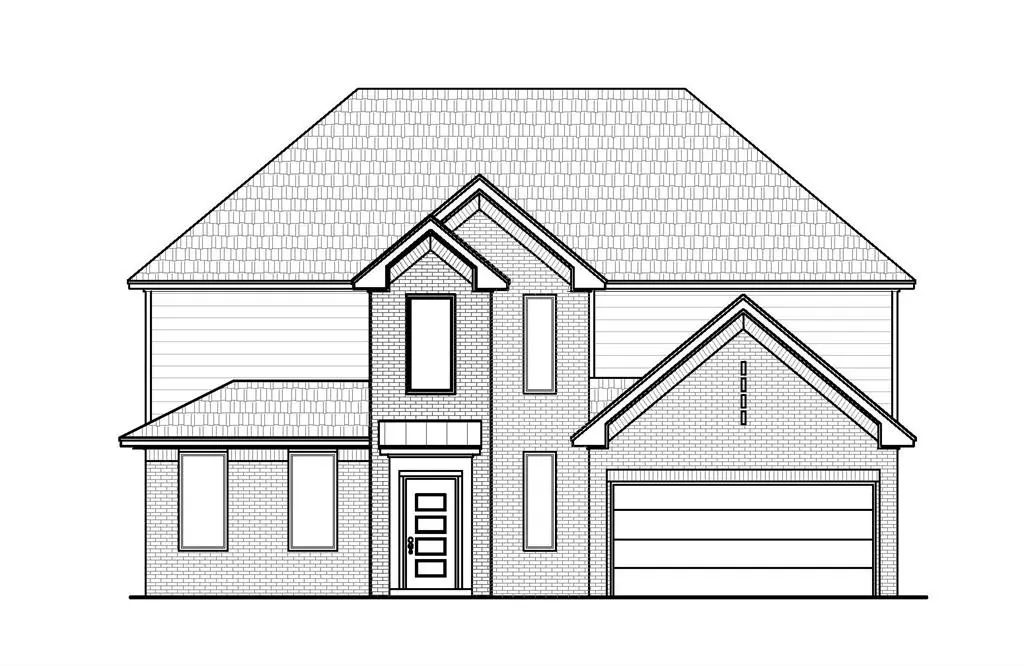 Front exterior — 4110 Caraway Lane, Norman, OK 73026