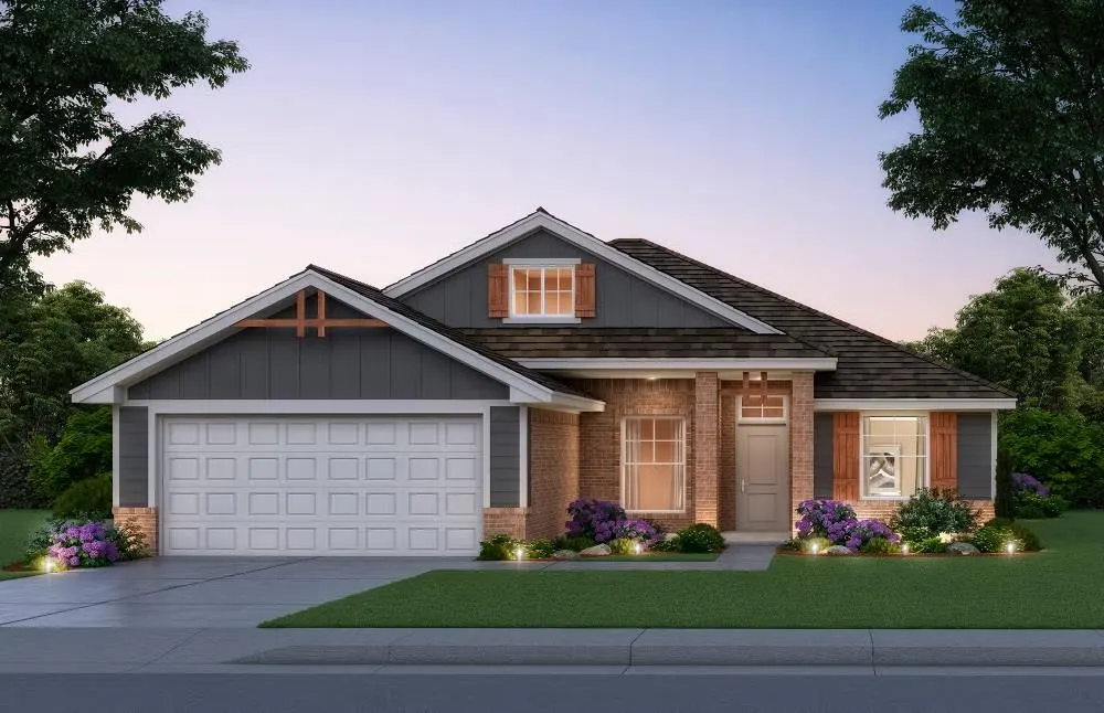 Front exterior — 4118 Caraway Lane, Norman, OK 73026