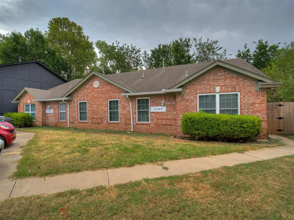 Front exterior — 2308 Heatherfield Lane, Norman, OK 73071
