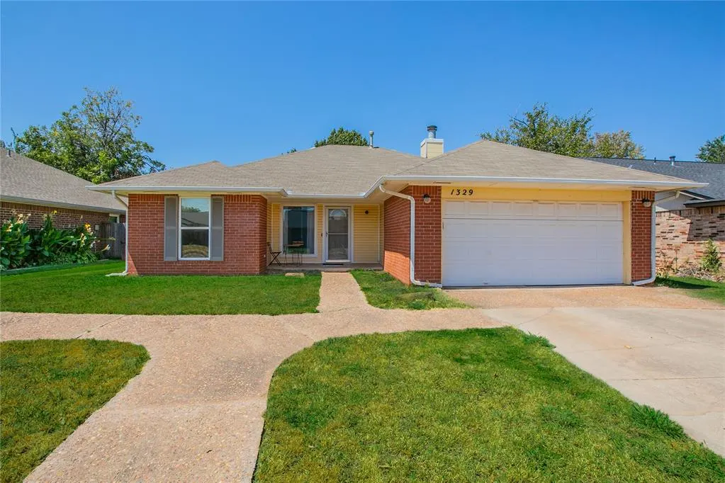Front exterior — 1329 Greenfield Drive, Edmond, OK 73012