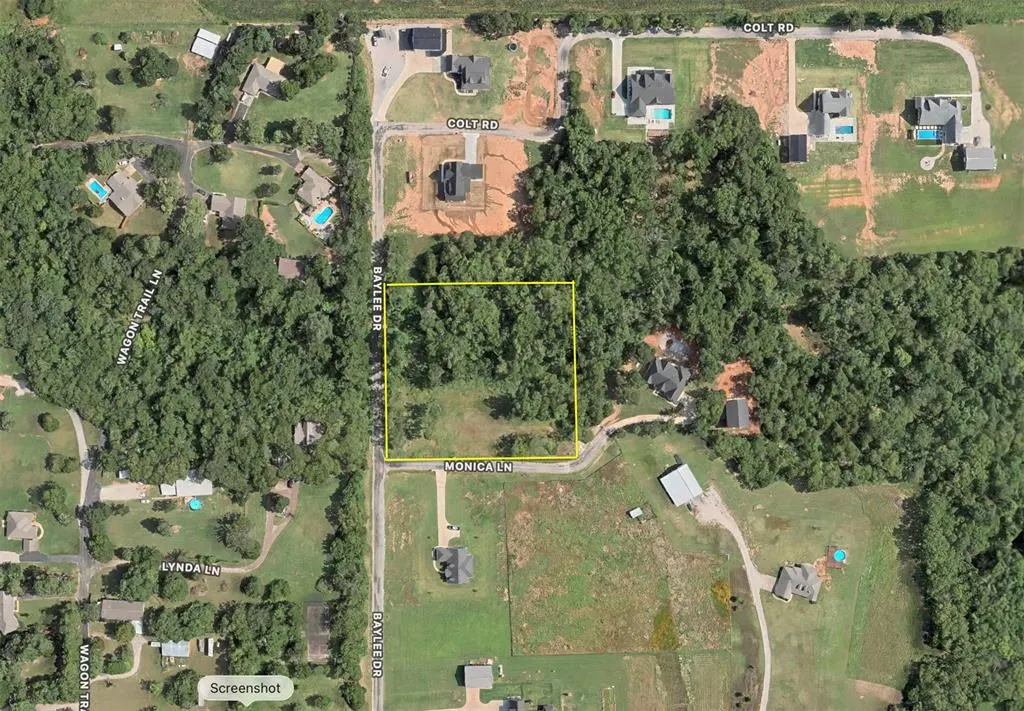 Front exterior — Monica Lane, Goldsby, OK 73093