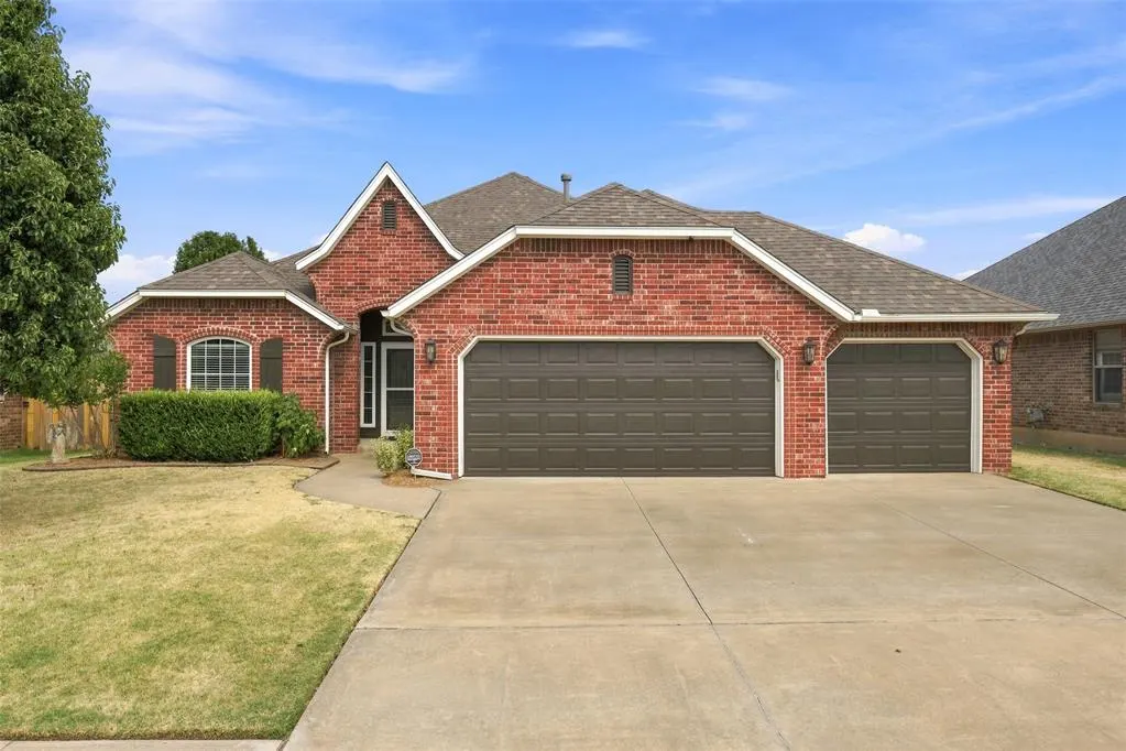 Front exterior — 17308 Serrano Drive, Oklahoma City, OK 73170