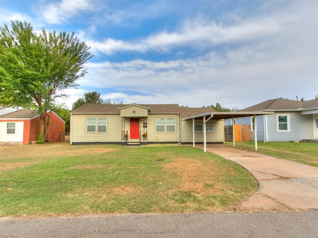 Front exterior — 1106 Jet Drive, Midwest City, OK 73110