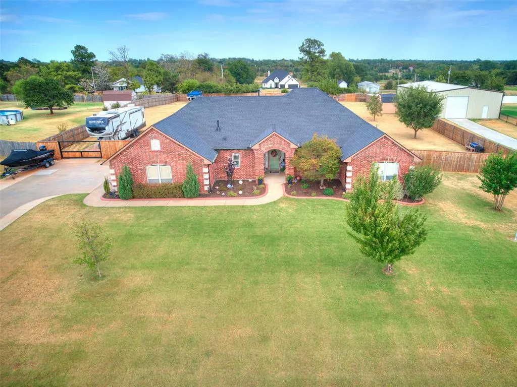 Front exterior — 4260 Sundance Lane, Newalla, OK 74857