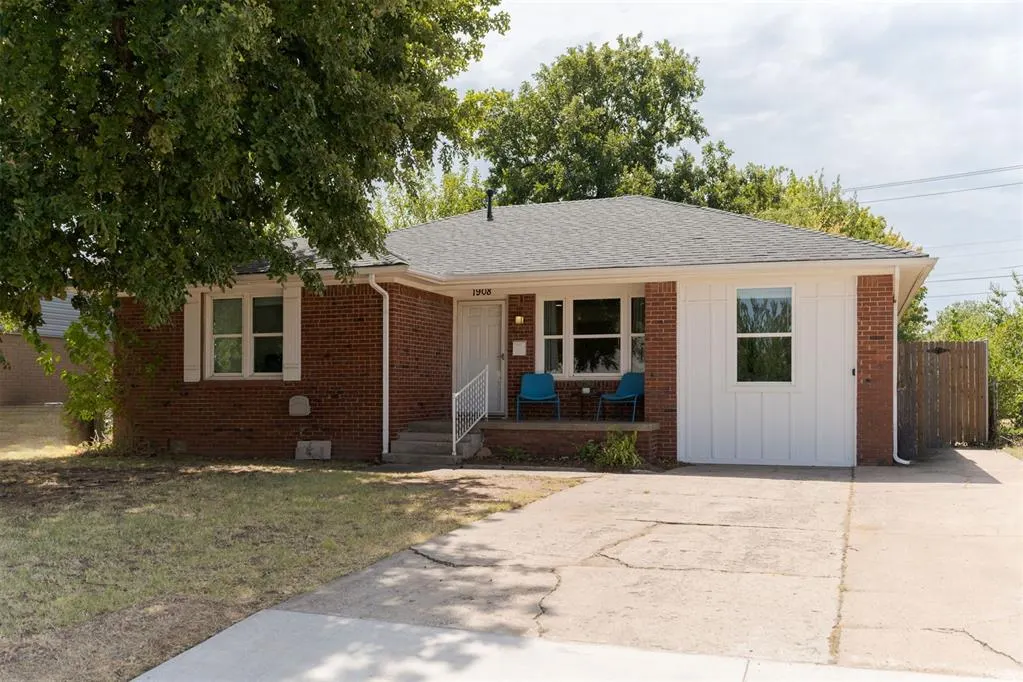 Front exterior — 1908 Churchill Way, Oklahoma City, OK 73120