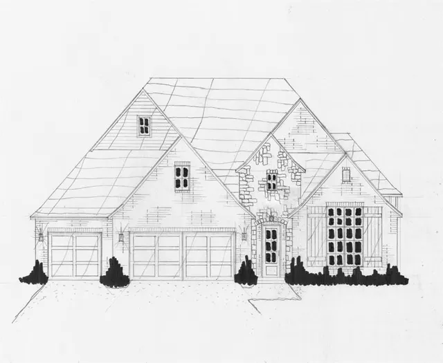 Front exterior — 15608 Echo Park Lane, Edmond, OK 73013