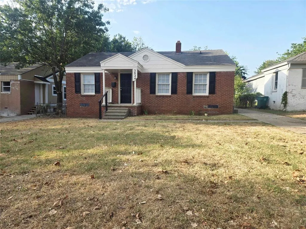 Front exterior — 3824 NW 25th Street, Oklahoma City, OK 73107