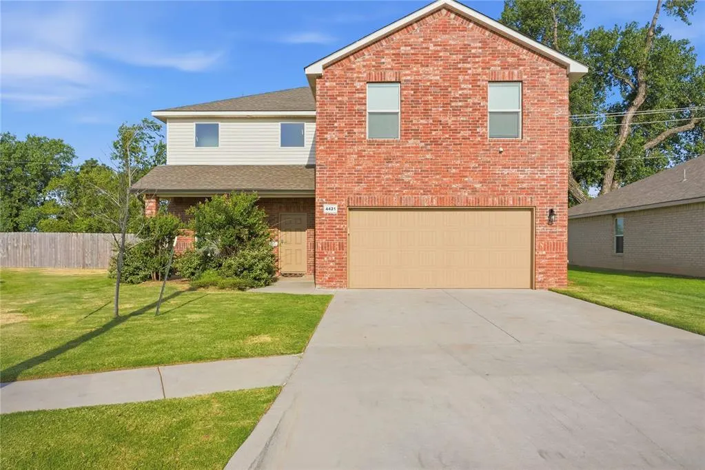 Front exterior — 4421 Palmetto Bluff Drive, Mustang, OK 73064