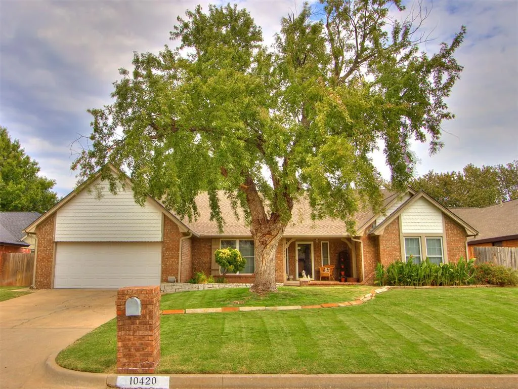 Front exterior — 10420 Condor Terrace, Oklahoma City, OK 73162
