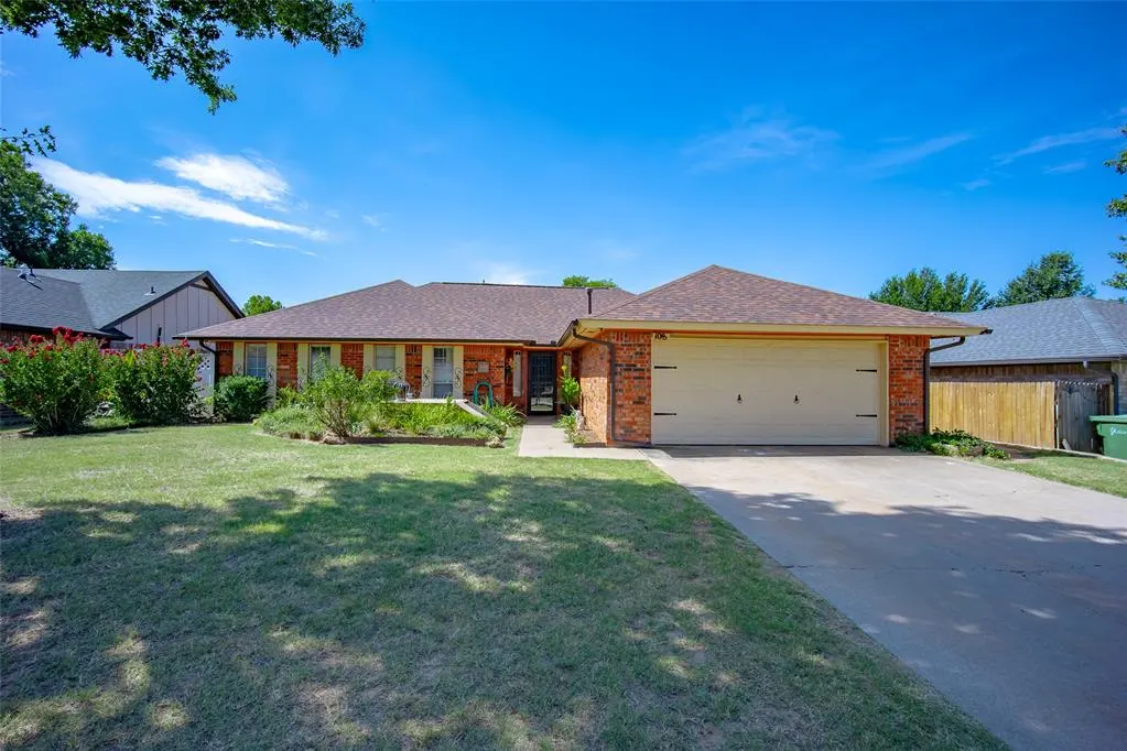 Front exterior — 108 W Parkland Drive, Yukon, OK 73099