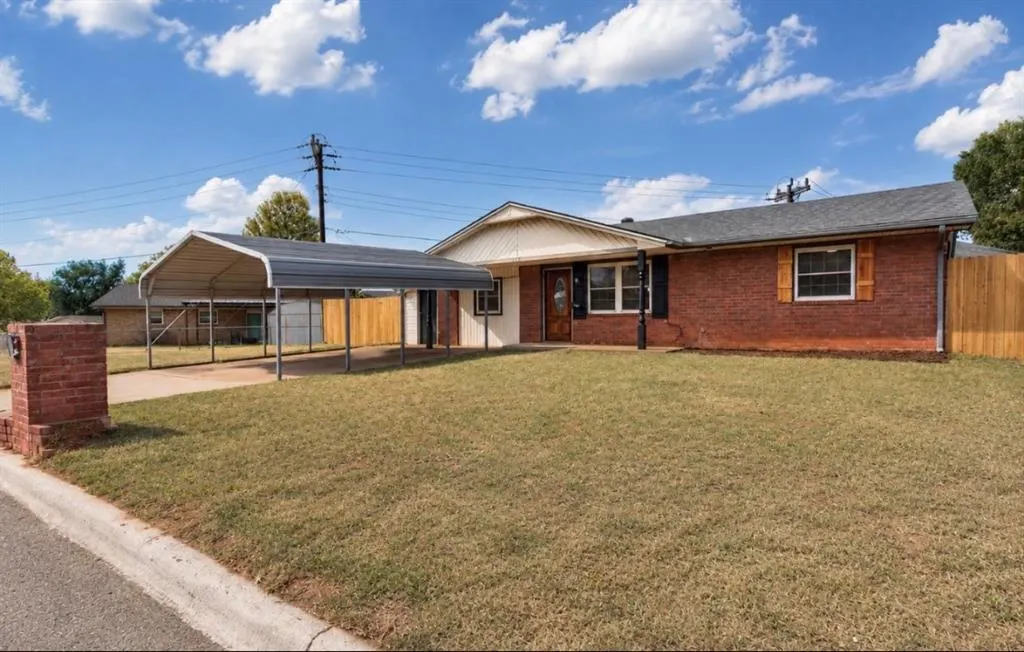 Front exterior — 409 E Linden Lane, Mustang, OK 73064