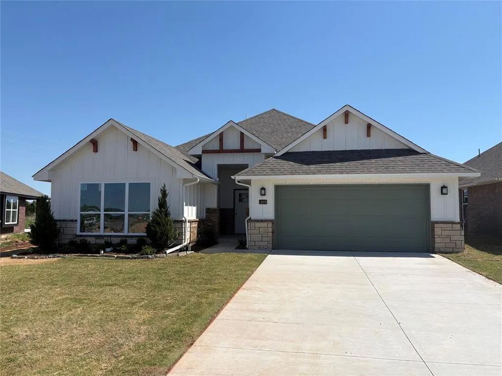 Front exterior — 14008 Tybee Island Drive, Yukon, OK 73099