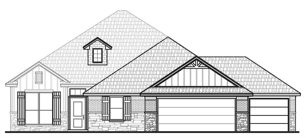 Front exterior — 3808 W Hickorystick Drive, Chickasha, OK 73018