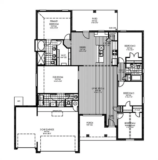 Photo 2 — 3804 W Hickorystick Drive, Chickasha, OK 73018